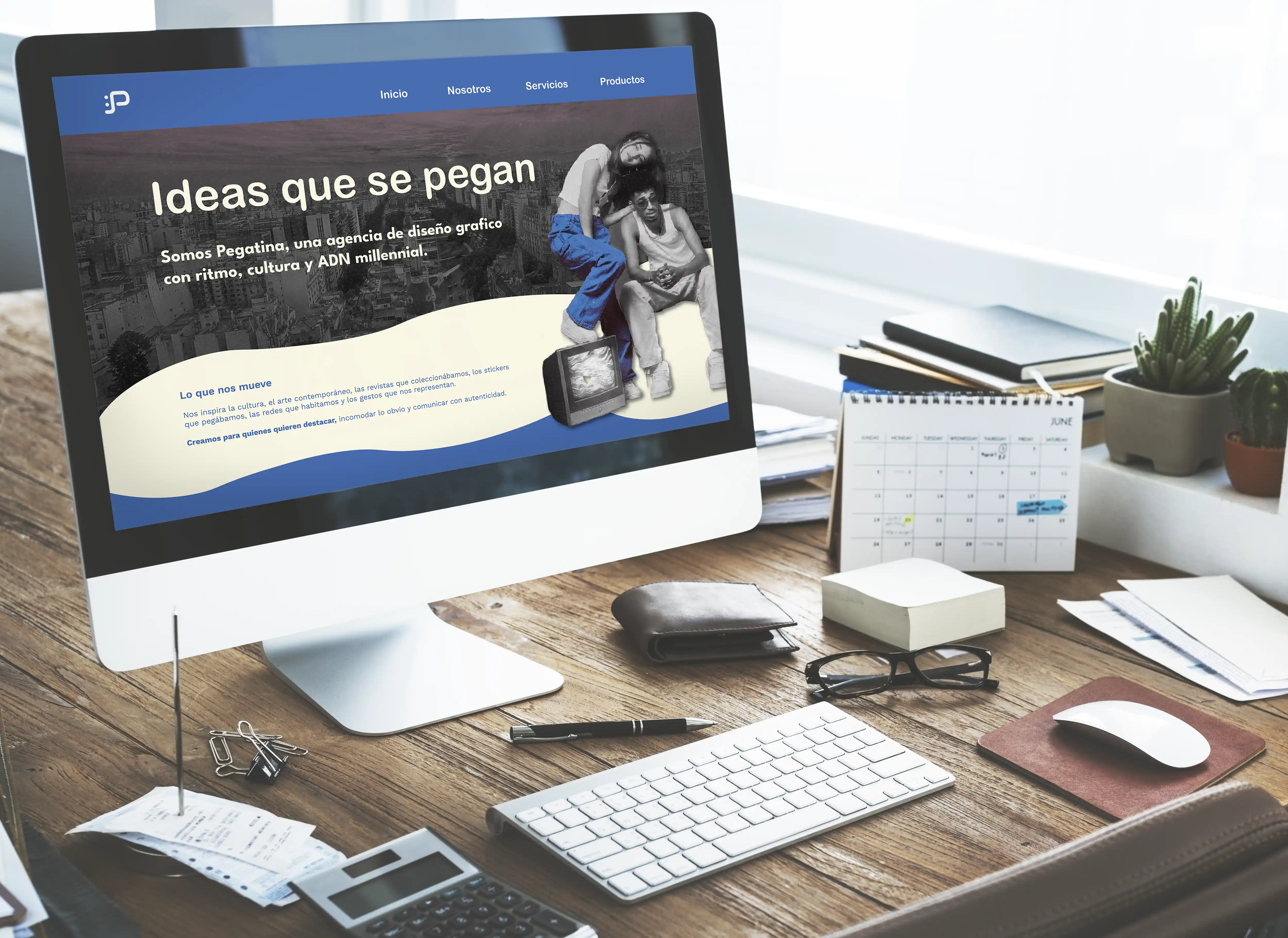 Diseño web Pegatina
